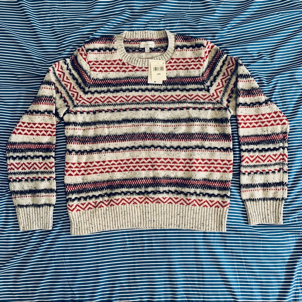 Lucky Brand Long sleeve knit sweater NWT